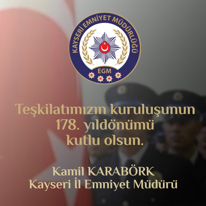 10 Nisan Polis Haftası Kutlu Olsun